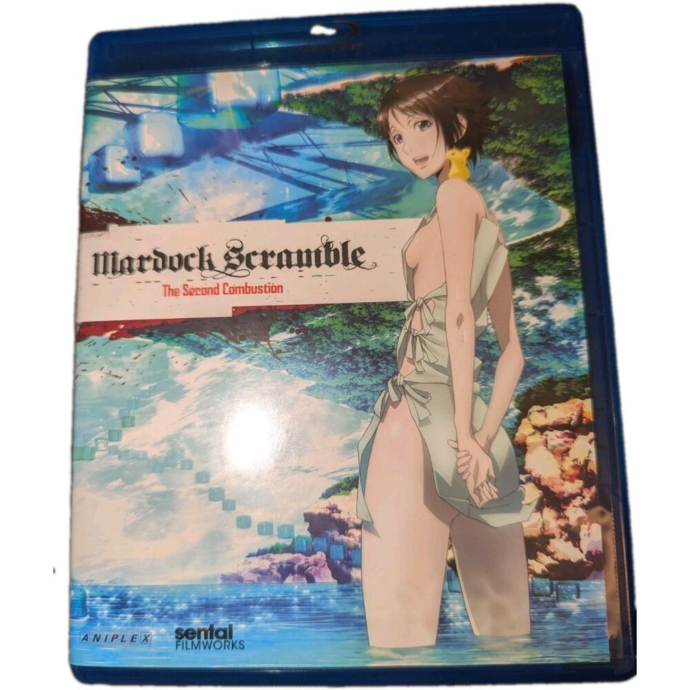Mardock Scramble: The Second Combustion (Blu-ray Disc, 2013) Sentai RARE OOP